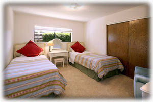 Ocean Side Bedroom, We Convert it to a Comfortable King Bed at Your Request