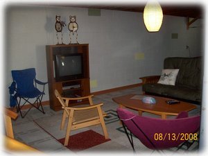 Tv with DVD/VCR in Large Game Room