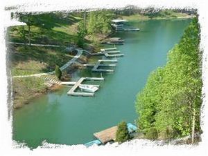 The cove provides a place to swim with friends ... not to mention the view!!