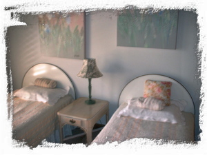 Twin beds