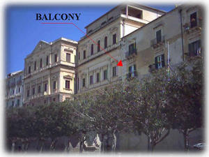 the balcony
