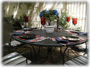 Dine Outdoors in the Garden