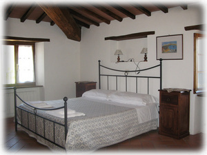 bedroom in La Loggia
