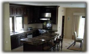 full kitchen and appliances