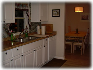 Kitchen & Dining Room {Overlook Florida Room & Pool Deck}