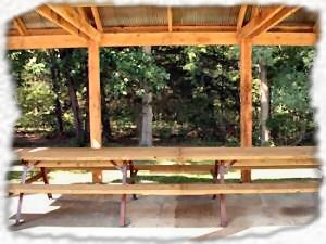 Pavilion and Picnic Tables