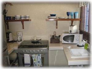 Fully equipped kitchen