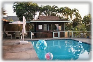 Pool with Cabana in background