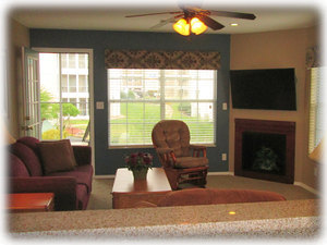 50 inch cable TV. Door to your screened porch