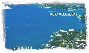 Aerial View. Just a short 5 minute oceanfront walk to Kona Village