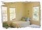Both upper level bedrooms offer one queen and one twin bed each!