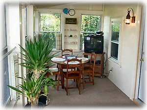 Enclosed front porch