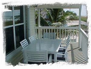 Dine on FL Sundowner's balcony