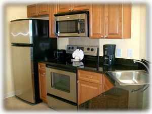 Stainless steel & granite kitchen; all applicances