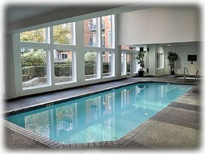 Relax: Indoor heated pool, hot tub, and sauna.