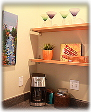 We've thought of everything down to the premium coffee beans & martini glasses!