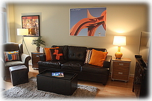 Relax in your living area