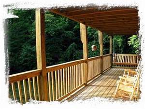 Raparound Porch with Swing and Rockers