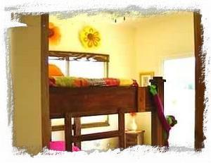 You will enjoy the bright guestroom