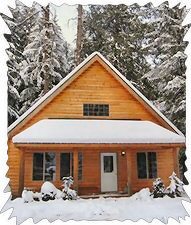 Cabin in the Snow