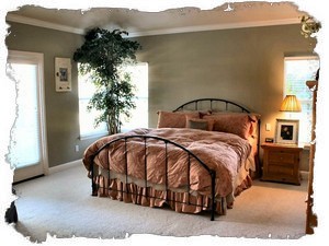 Downstairs Master Bedroom Retreat