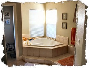 Master Bath Features Jetted Tub