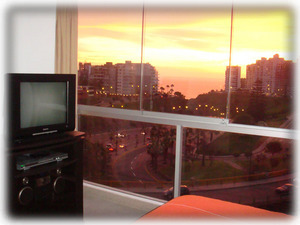 Sunset viewed from Master Bedroom