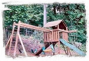 A playset is available if you have children or for big kids!