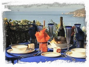 Romantic Terrace Dining