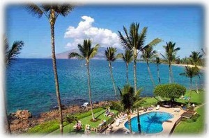 Great Views of Kihei Shoreline & Lanai