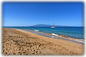 Ka'anapali Beach in front of Whaler