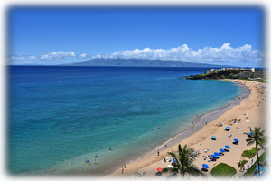 Ka'anapali Beach Viewed from Whaler