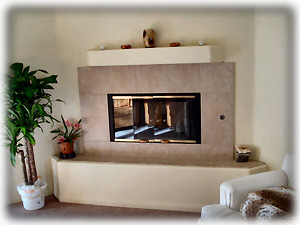 Nice Fireplace in Living room!