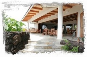 Steps from master bedroom to living area