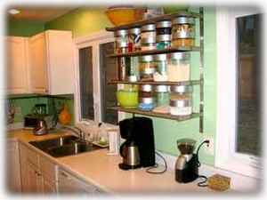 Kitchen with all appliances & gas range