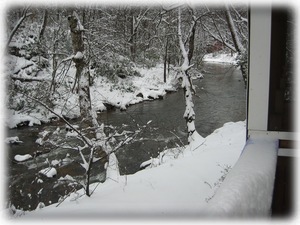 winter on the river