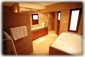 The master bedroom en-suite bathroom