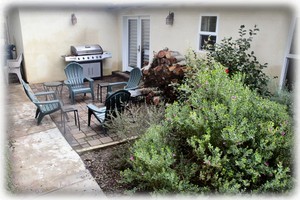 Patio with BBQ