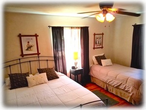 Bedroom #3 1 queen with 1 twin and 1 twin pull out