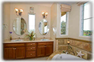 Master bathroom