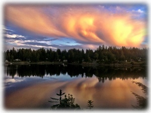 Stunning views of Puget Sound!