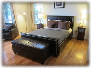 Master Bedroom with Comfortable Queen Bed and Expansive Views