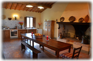 Farmhouse Casa Orcia Kitchen