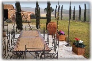 Farmhouse Casa Orcia Outside Dining