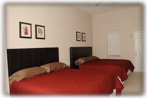 Two King Beds in the Bedroom in Casita
