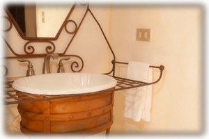 A close-up shot of our wonderful sink.
