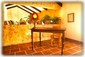 The upstairs desk.