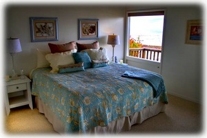 Master Bedroom Made up as California King