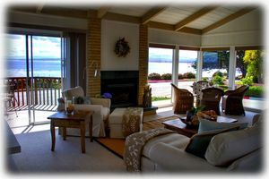 Light Filled Living Room with Panoramic Views