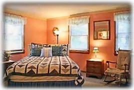 Master Bedroom - spacious and welcoming; on the top floor
